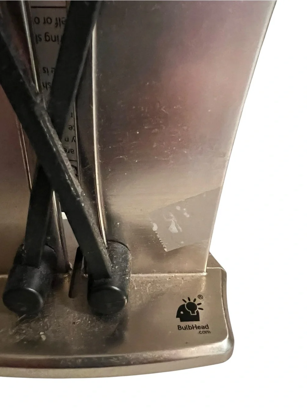 Bavarian Edge Knife Sharpener Bulbhead.com As Seen On TV Compact Design Tungsten